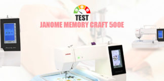 test janome craft 500e