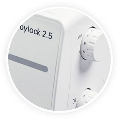 Reglages Hobbylock 2.5