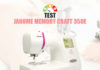 Test Janome Memory Craft