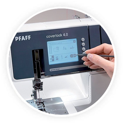 PFAFF Coverlock 3.0 machine Surjeteuse Recouvreuse 2 à 5 fils