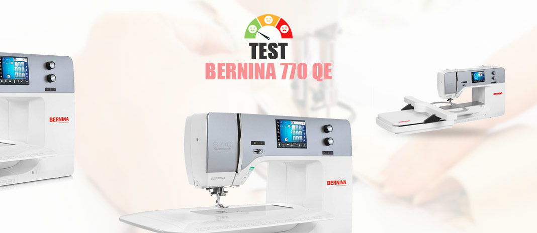 test machine bernina 770 QE