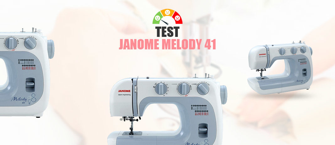 test janome melody 41